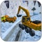 This winter season dare to go out and assist snow road clearing team with your excavator crane, drilling machine and dump truck