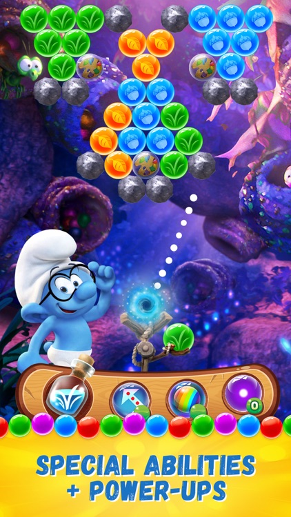 Smurfs Bubble Story screenshot-3