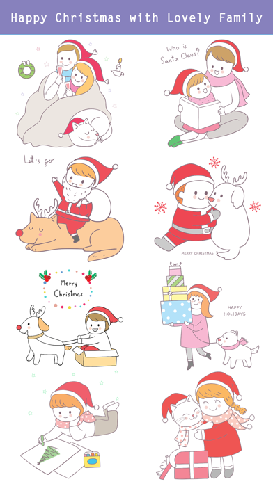 Cute Hand Drawn Christmas Pack screenshot 3