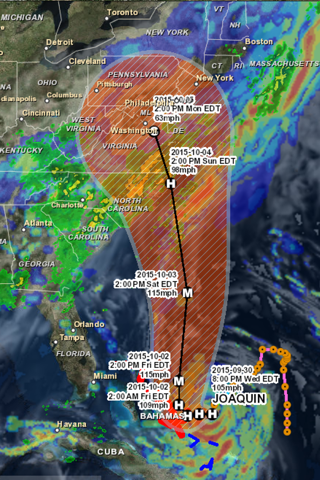Pacific Typhoon Tracker - náhled