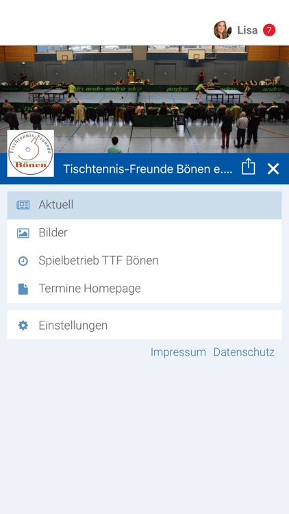 Tischtennis-Freunde Bönen