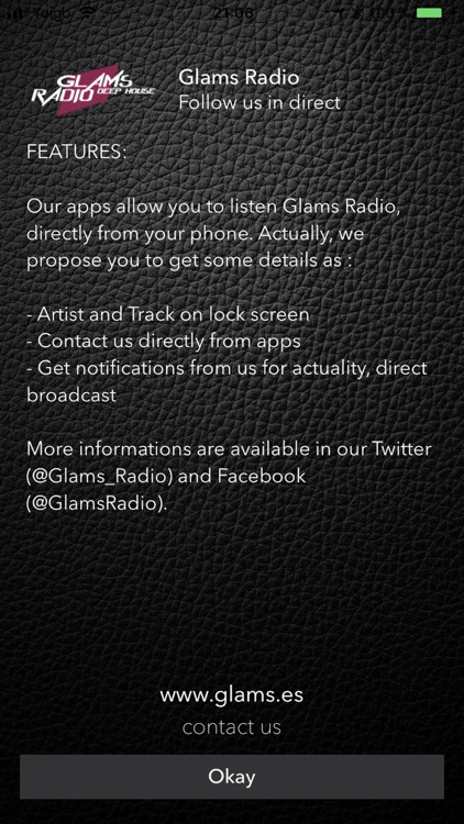 Glams Radio screenshot-3