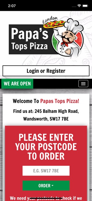 Papa's Tops Pizza