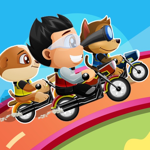 Paw Puppy Hill Moto Racing iOS App