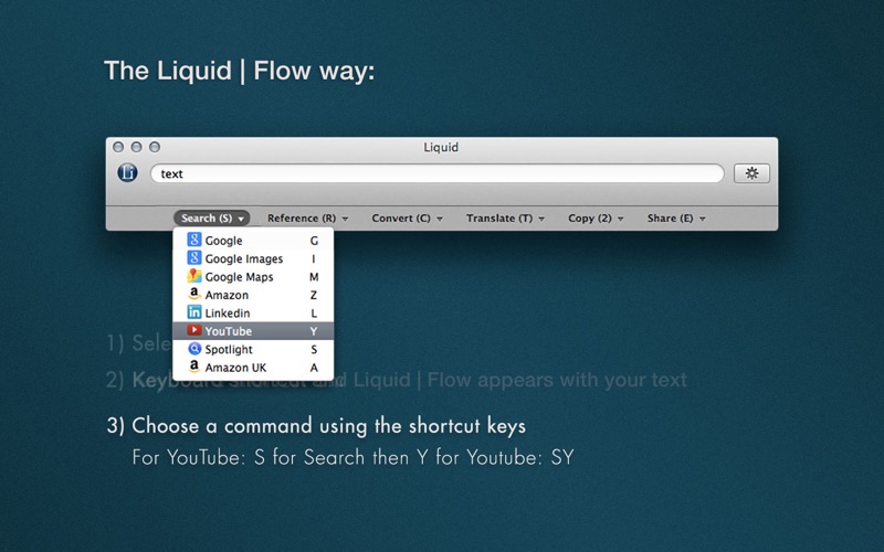 Liquid Information Screenshot