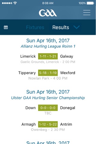 Official GAA screenshot 3