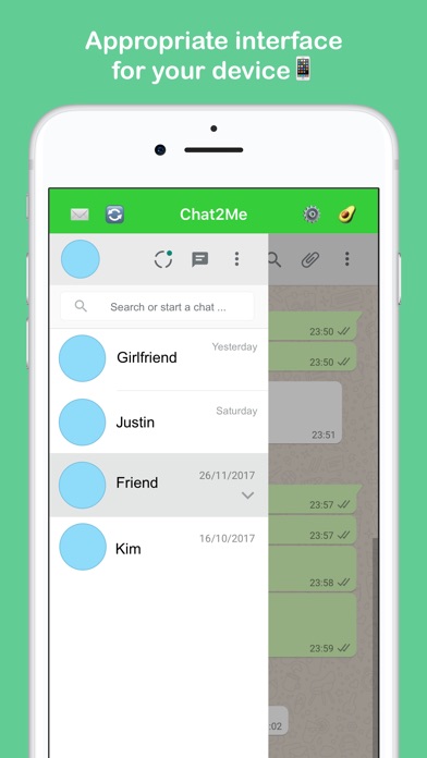 Chat2Me for WhatsApp screenshot 3