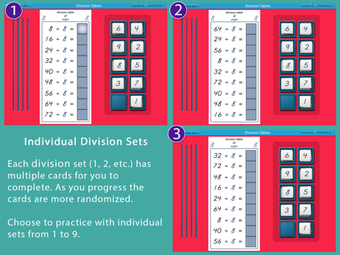 Montessori Division Tables screenshot 3