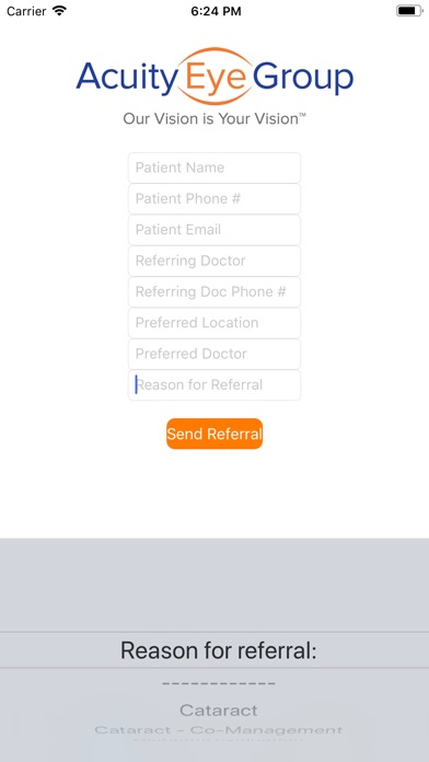 Acuity Referrals screenshot 2