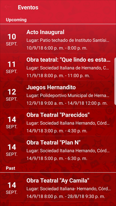 Semana Pcial. del Estudiante screenshot 3