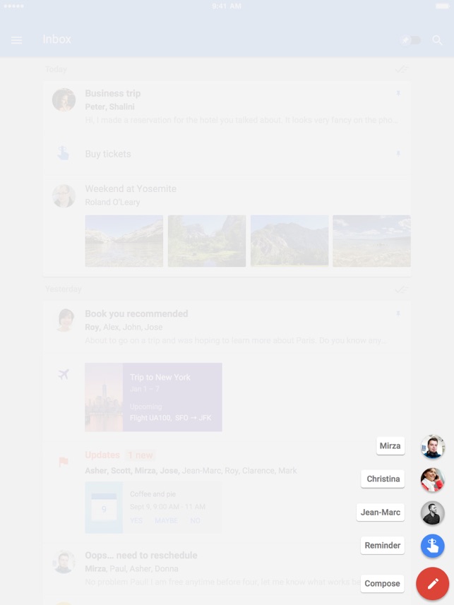 Inbox by Gmail Screenshot