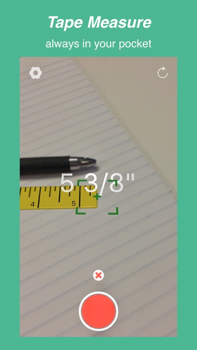 EzMeasure Virtual Tape Measure Screenshot 1