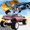Crazy 3D jumping monster cars crash stunts