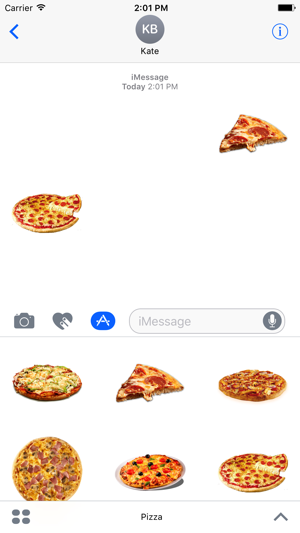 Pizza Stickers Emoji