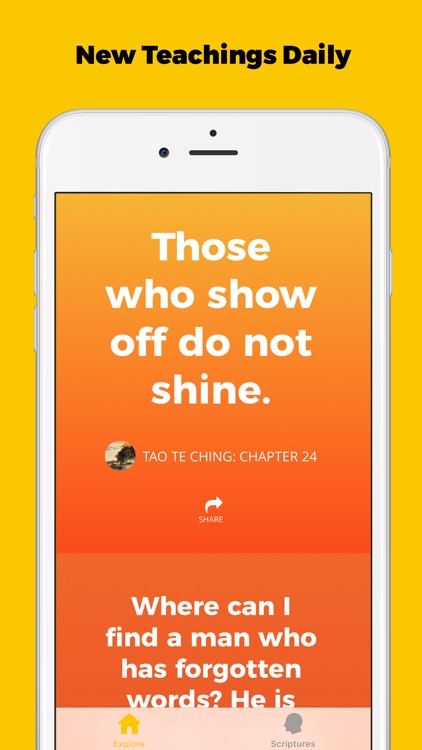 Tao Te Ching Daily Quotes App screenshot-3
