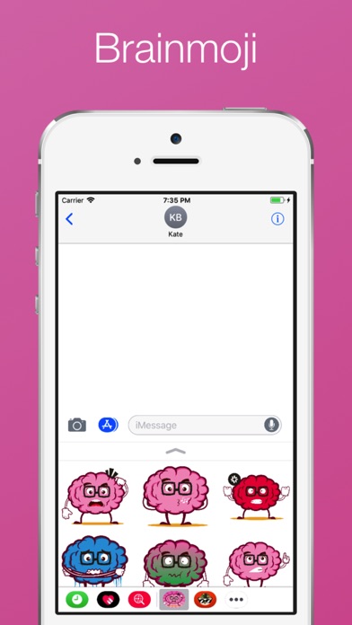 Brain emoji Stickers screenshot 3