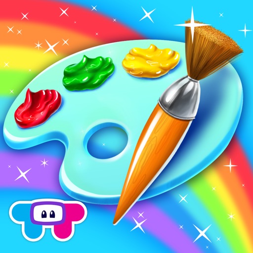 Paint Sparkles Draw - My First Coloring Book HD!