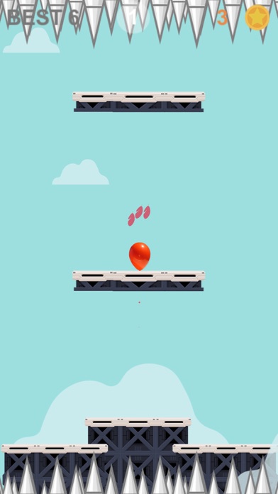 Red balloon jump: Creepy Clown screenshot 3
