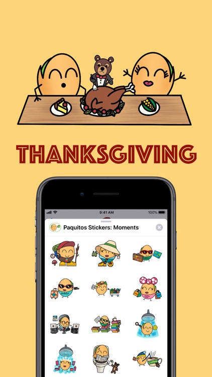 Paquitos Stickers: Moments