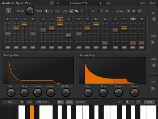 AudioKit Synth One Synthesizer screenshot 11