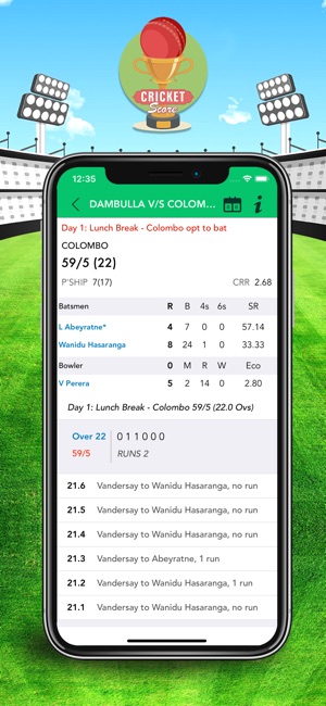 CricketScore: Live Match Score(圖3)-速報App