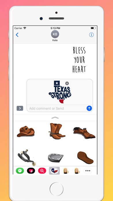 The Texas Emoji screenshot 3