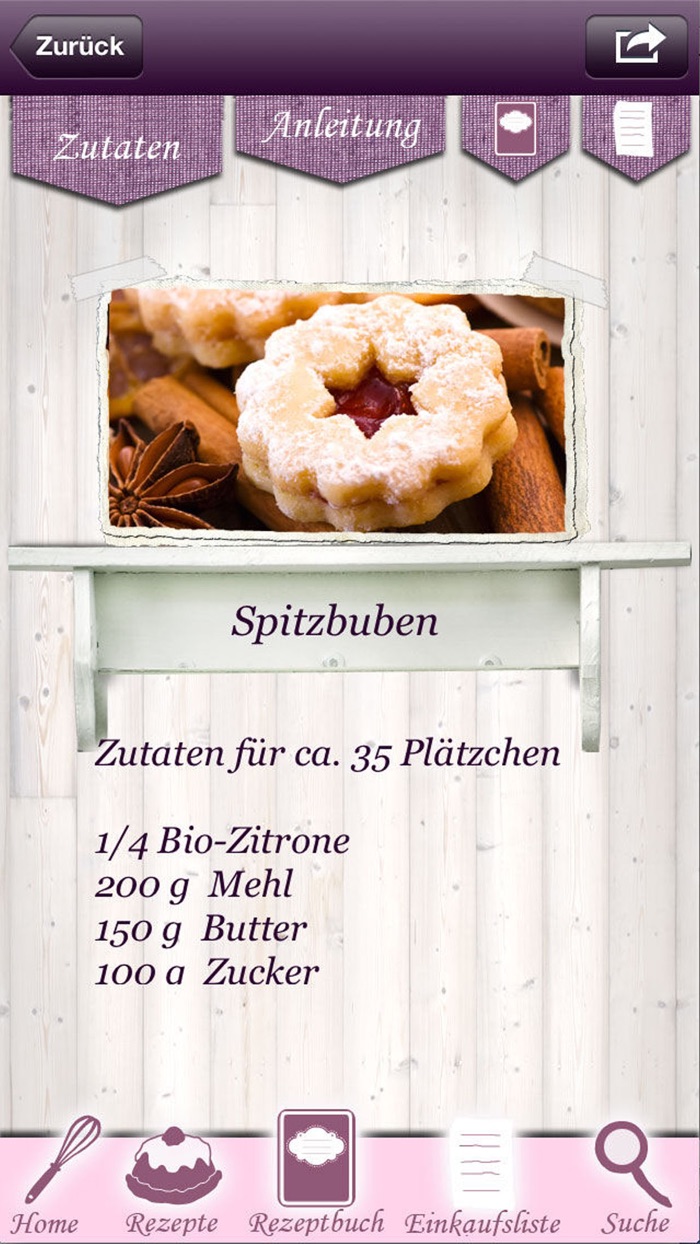 Weihnachts-Plätzchen  Kuchen
