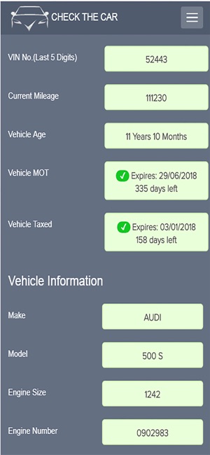 Check The Car - Car Check UK(圖4)-速報App