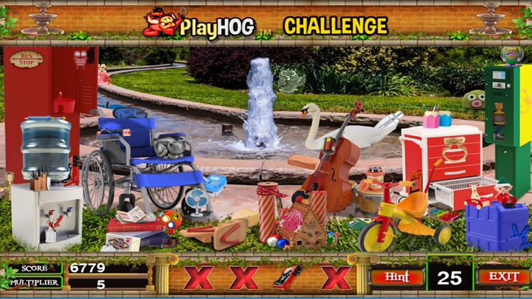 Fun Fountain Hidden Objects