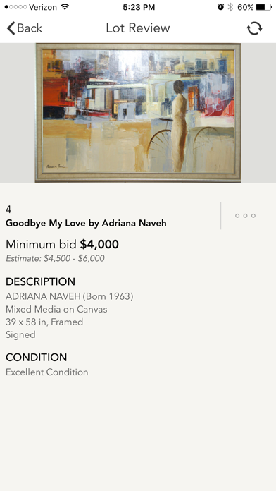 The Loft Fine Art Auctions screenshot 3