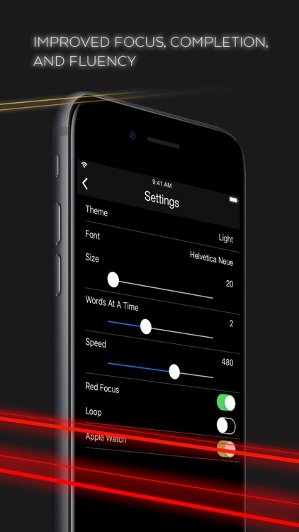 Focus - Speed Reading screenshot-3