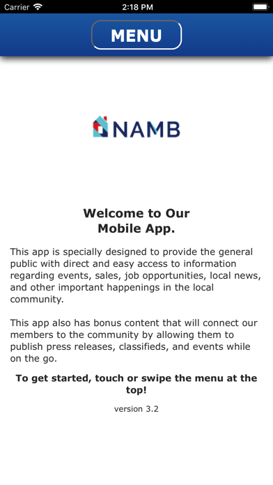 How to cancel & delete NAMB Mobile App from iphone & ipad 1