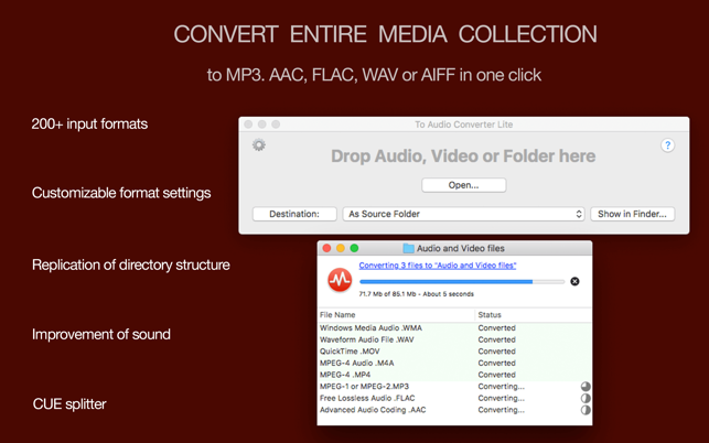 To Audio Converter Lite