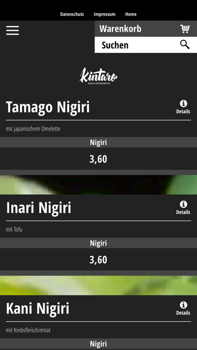 Screenshot #1 pour Kintaro Sushi
