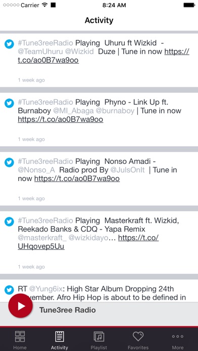 Tune3ree Radio screenshot 2