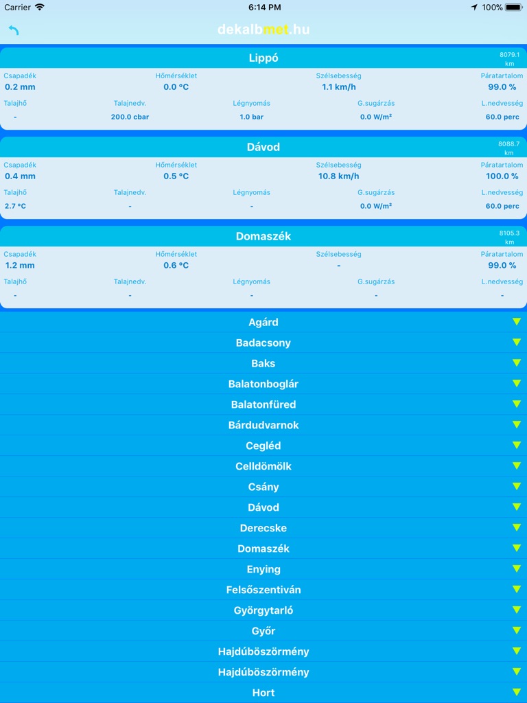 【图】Dekalbmet Agrometeorológia(截图3)