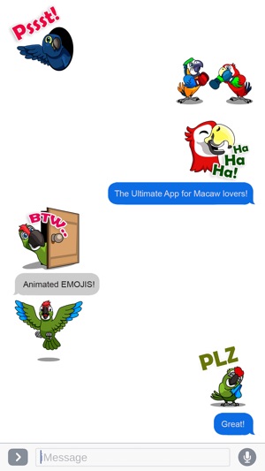 MacawMoji - Parrot Emojis(圖4)-速報App