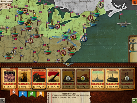 European War 3 for iPad - náhled