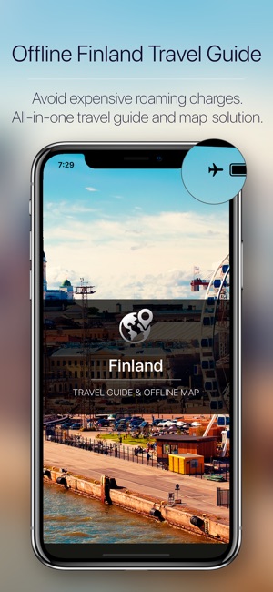 Finland Offline Travel Map