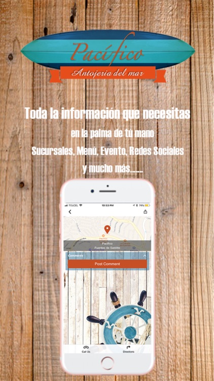 Pacifico antojería del mar