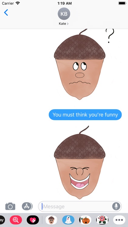 Acorn Fun stickers