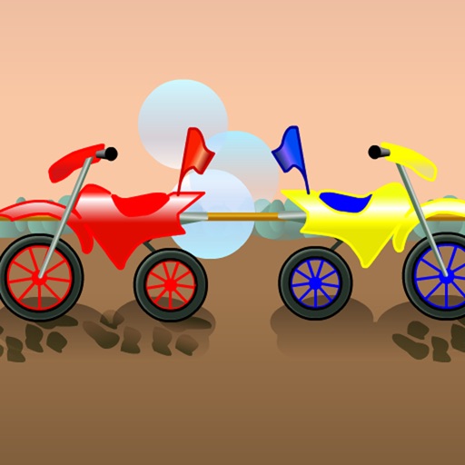 Dirt Bike Comparing Fractions icon