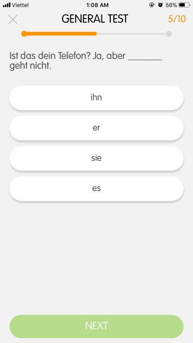 Deutsch Lernen Grammatik A1-B2 screenshot 3