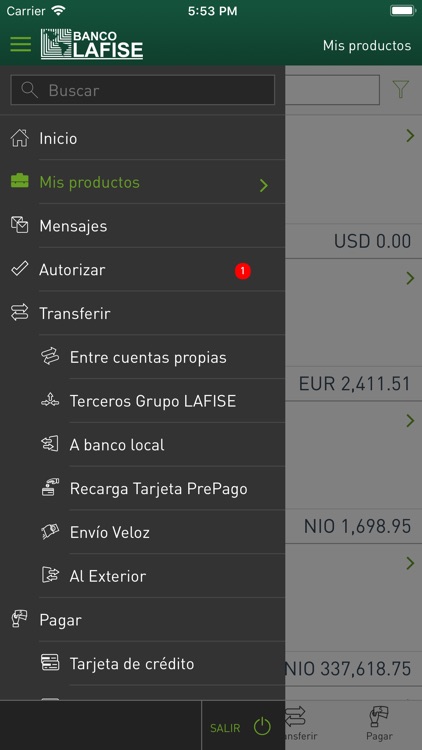 LAFISE Banca Móvil screenshot-4