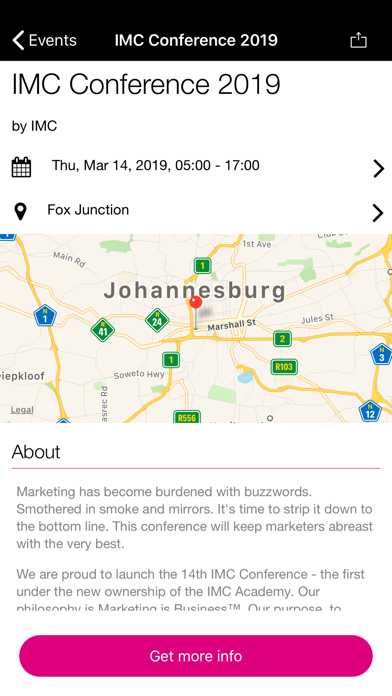 How to cancel & delete 2019 Nedbank IMC Conference from iphone & ipad 1