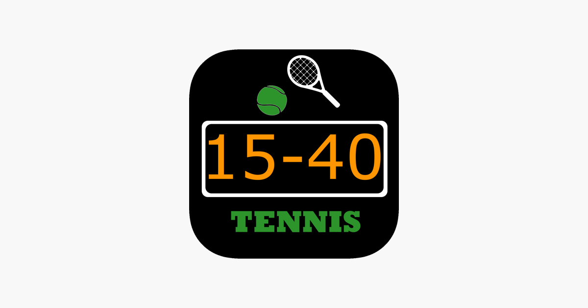 ‎Savescore. Keep tennis scores on the App Store