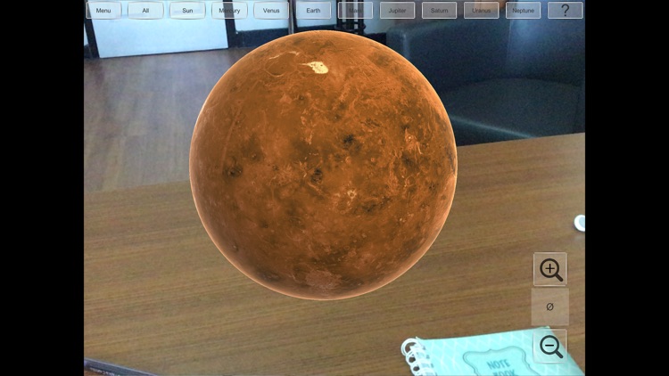 AR Solar System: AR Planets