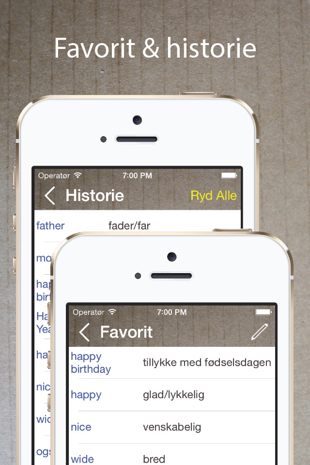 Danish English Dictionary Pro screenshot 4