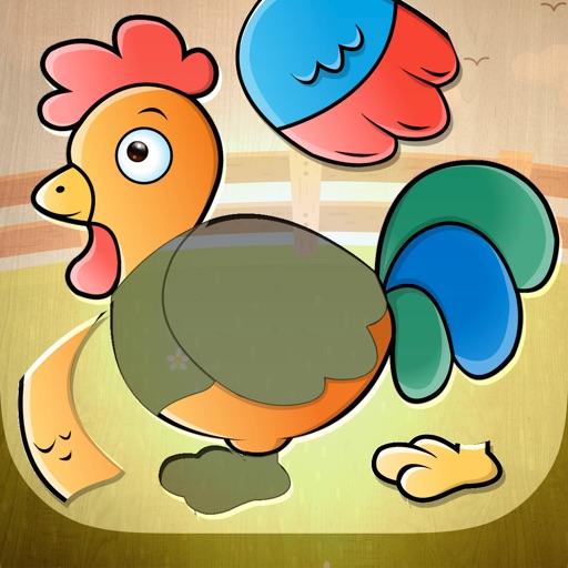 First Animals Kids Puzzle Icon