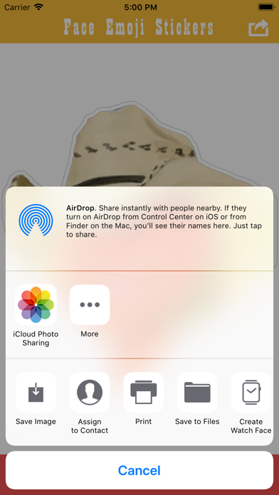 Face Emoji - Create Stickers screenshot 3